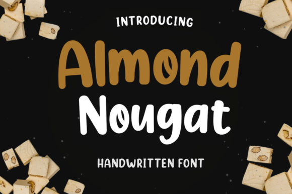 Almond Nougat Typeface for Scroll-Stopping Designs