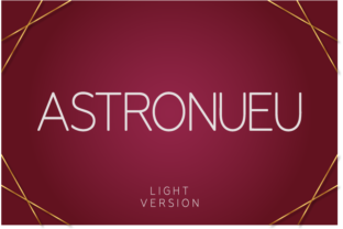Astronueu Light: A Modern Sans Serif Typeface for Branding