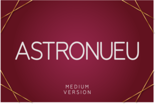 Astronueu Medium: A Modern Sans Serif Typeface for Branding