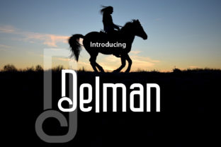 Delman Typeface: A Bold Sans Serif for Modern Branding
