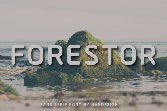 Forestor Typeface for Bold Web Branding