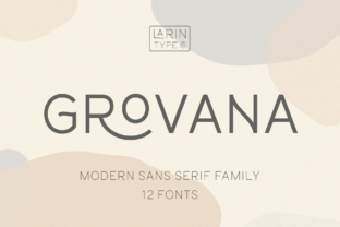 Grovana: A Modern Sans Serif Font for Web Design