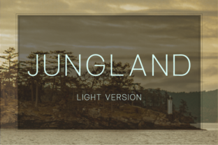 Jungland Light Typeface for Modern Branding