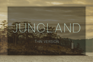 Jungland Thin Typeface for Modern Digital Campaigns