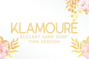 Klamoure Semi Bold Typeface for Modern Brands