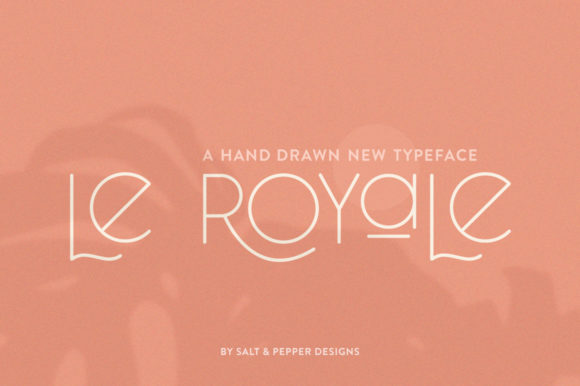Le Royale: A Wavey Sans Serif Font for Makers
