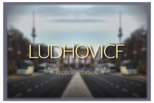 Ludhovicf: A Modern Sans Serif Typeface for Editorial Design