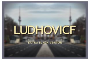 Ludhovicf Extra Black Typeface for Bold Branding
