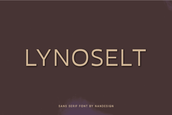Lynoselt: A Modern Sans Serif Font for Branding