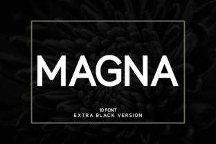 Magna Extra Black Typeface for Bold Campaigns