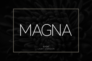 Magna Light Typeface for Modern Editorial Design