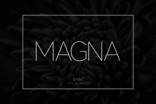 Magna Thin: A Minimalist Sans Serif Font for Modern Editorial Design