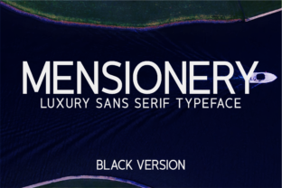 Mensionery Black Font for Bold Campaigns