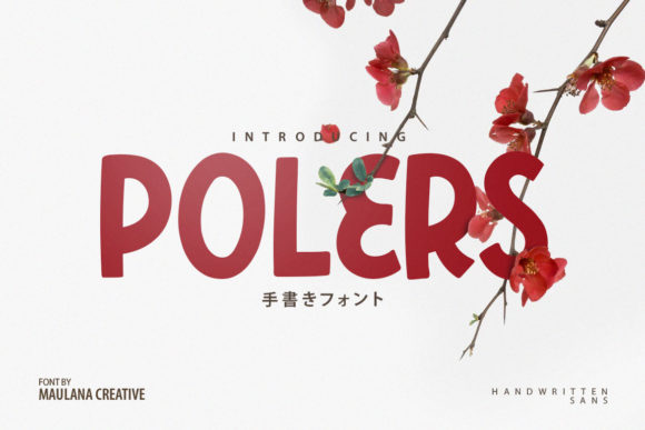 Polers Font Review for Small Business Branding
