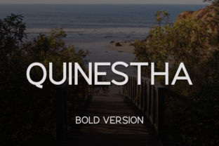Quinestha Bold Typeface for Modern Makers