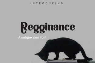 Regginance: Bold Sans Serif Font for Modern Brands