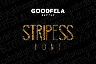 Stripess Font: Organic Sans Serif for Modern Branding