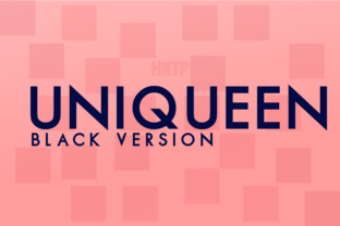 Uniqueen Black Typeface for Modern Branding