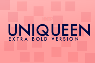 Uniqueen Extra Bold: A Premium Sans Serif for Branding