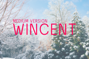 Wincent Medium: The Geometric Typeface for Modern Campaigns