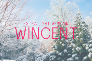 Wincent Outline Extra Light Font for Modern Branding