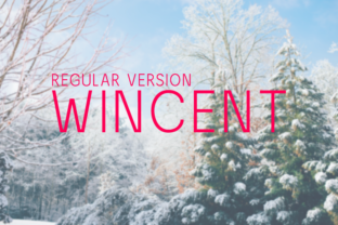 Wincent: The Geometric Typeface for Clear Campaigns