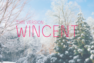 Wincent Thin Typeface for Elegant Editorial Design